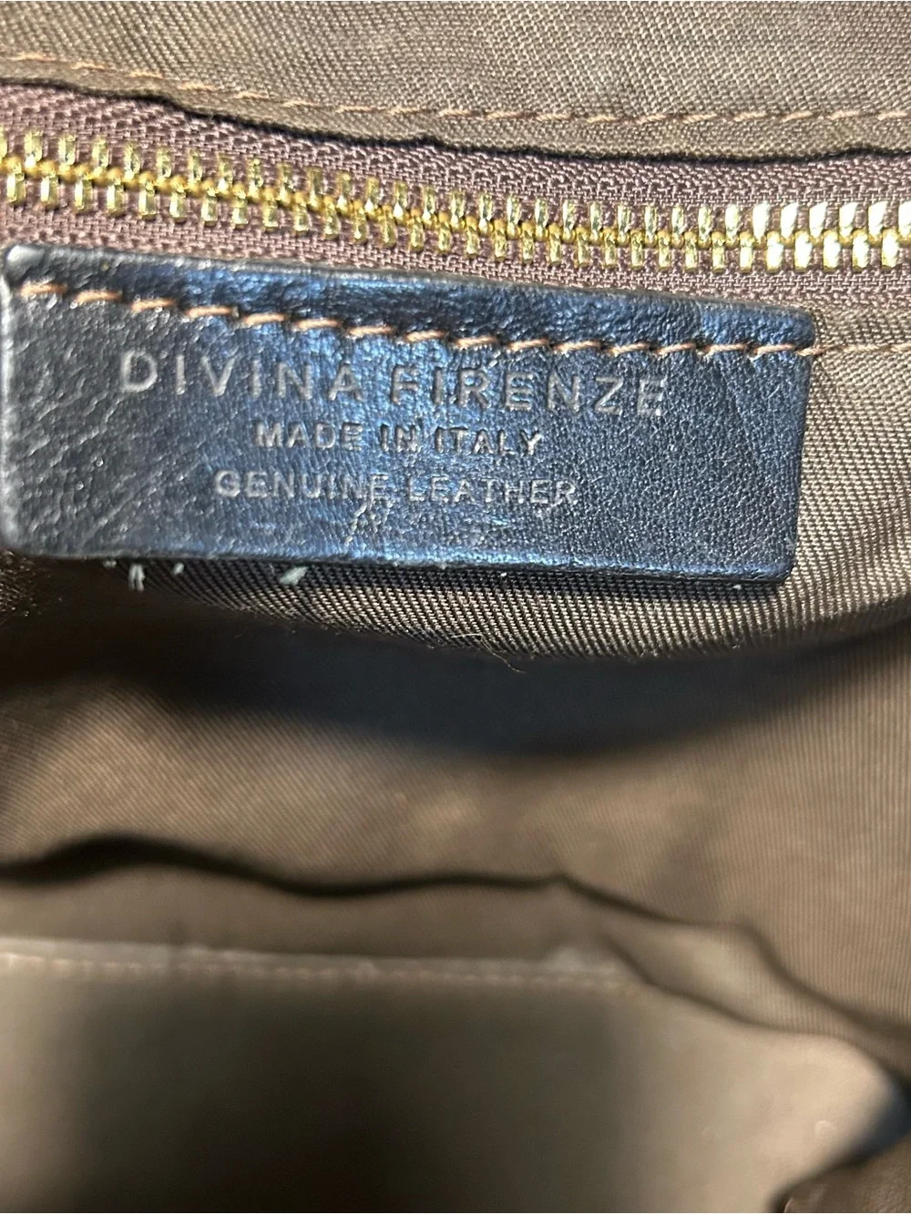 Divina Firenze Leather Convertible Backpack Crossbody Black White Minimal